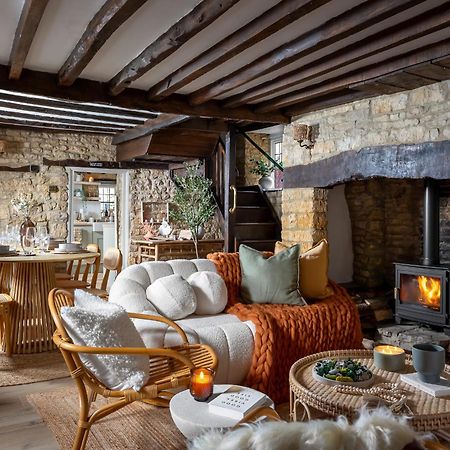 Bourton Scandi Chic Authentic Cottage Exteriör bild