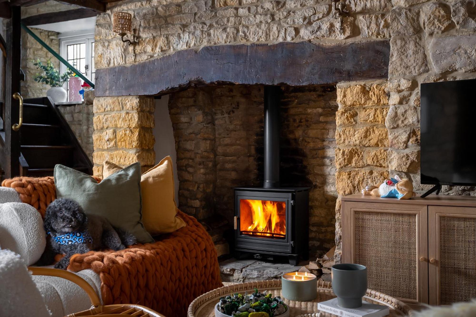 Bourton Scandi Chic Authentic Cottage Exteriör bild