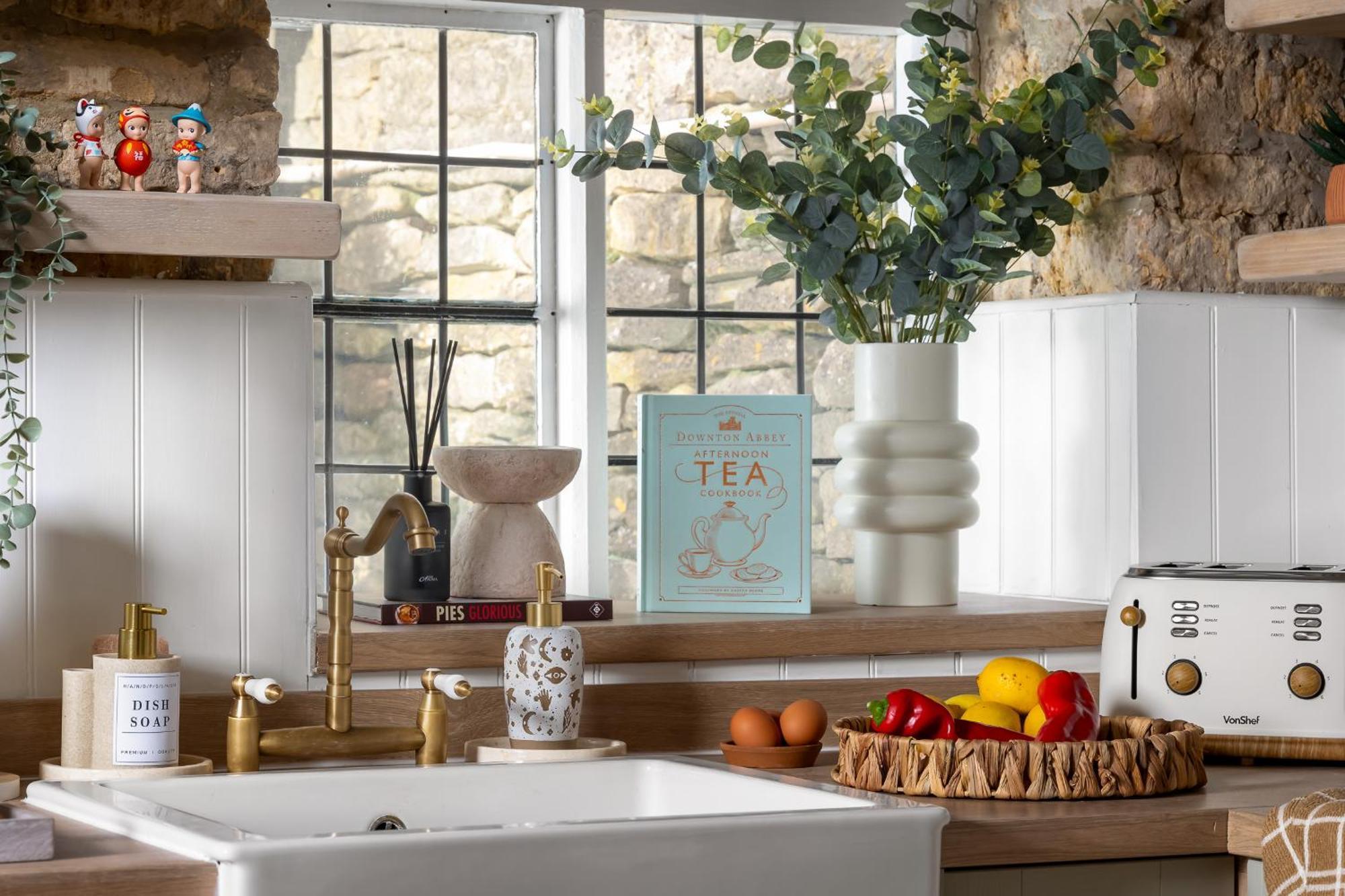 Bourton Scandi Chic Authentic Cottage Exteriör bild