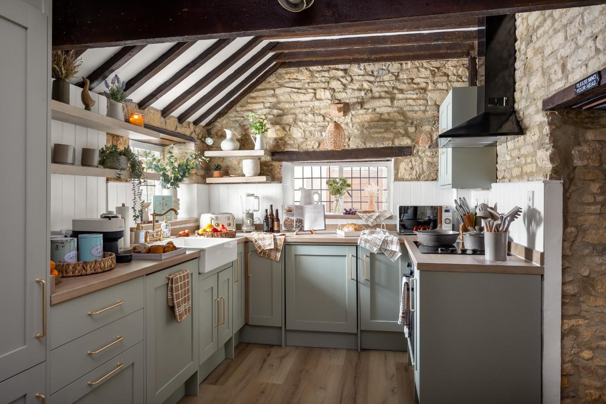 Bourton Scandi Chic Authentic Cottage Exteriör bild