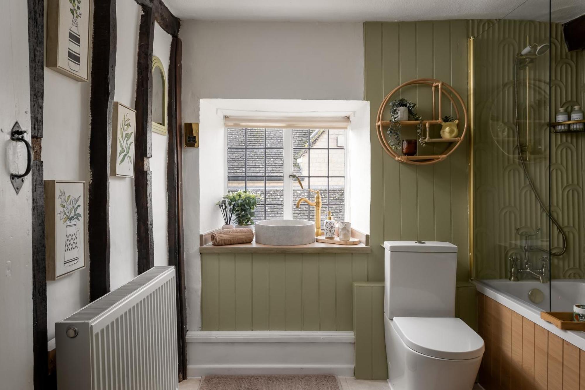 Bourton Scandi Chic Authentic Cottage Exteriör bild